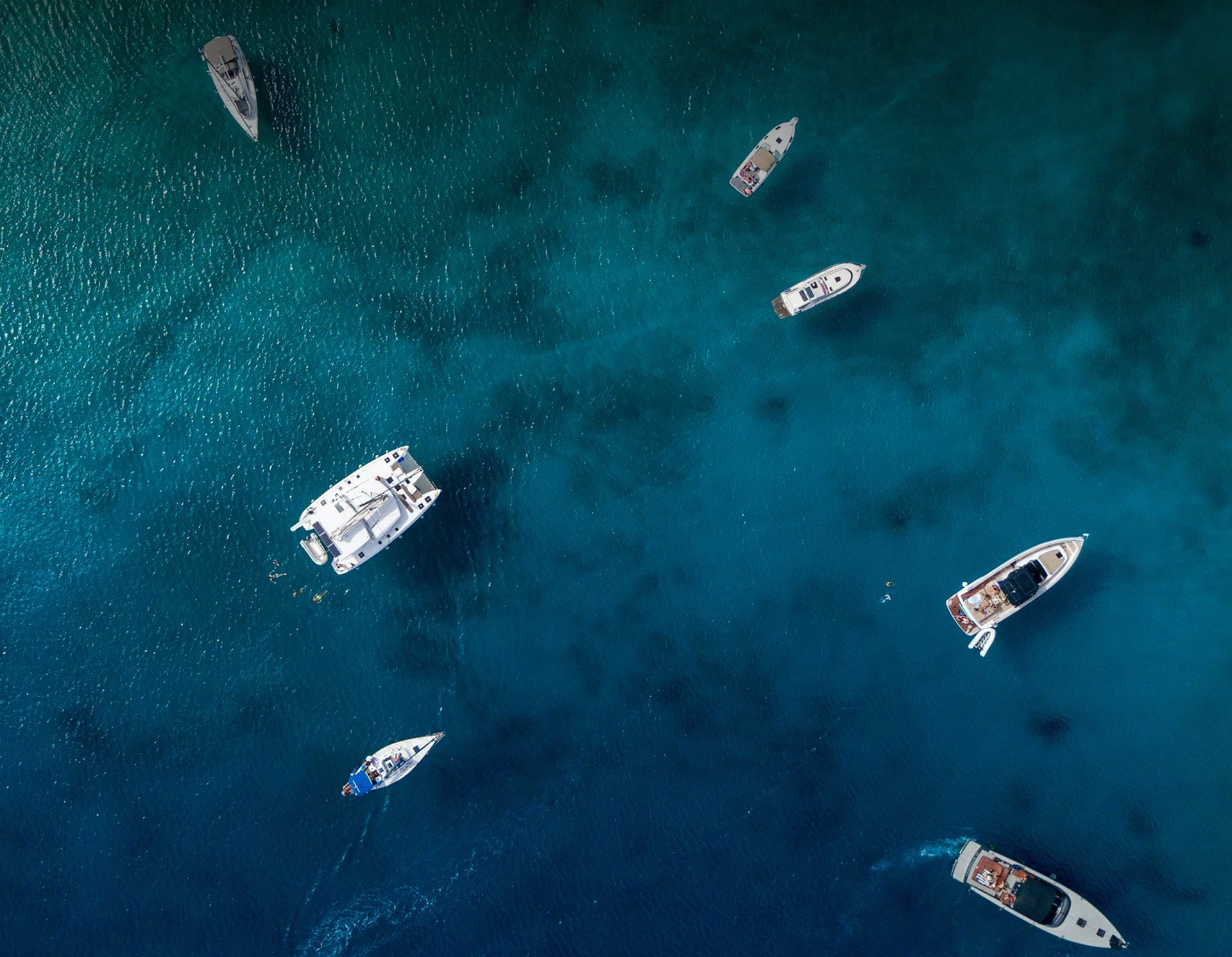 Aerial view of Jubail Bay waterfront development